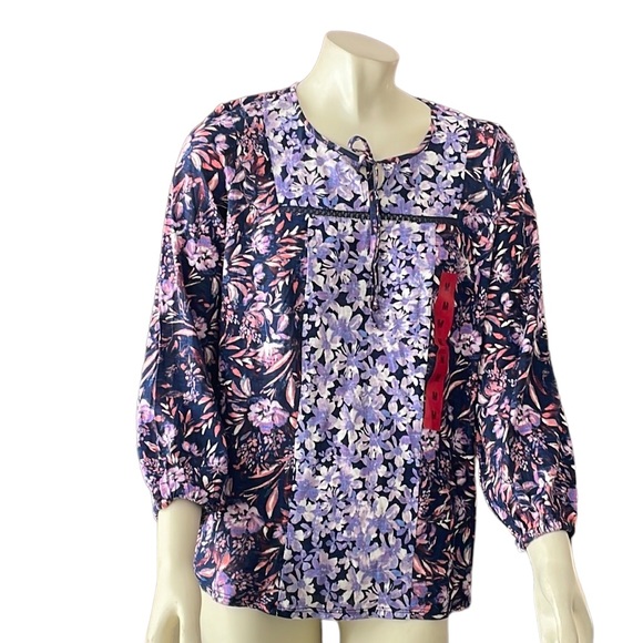 Vintage America - Peasant Top Sleeve Blouse - Picture 4 of 5